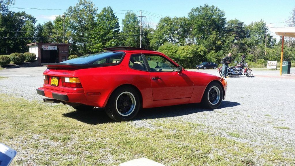 Red 1984 Porsche 944 (PCA member owned)