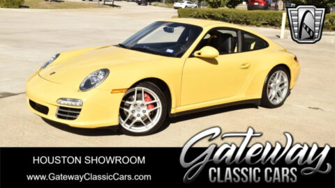 Yellow 2009 Porsche 911 Coupe 3.8 Liter for sale