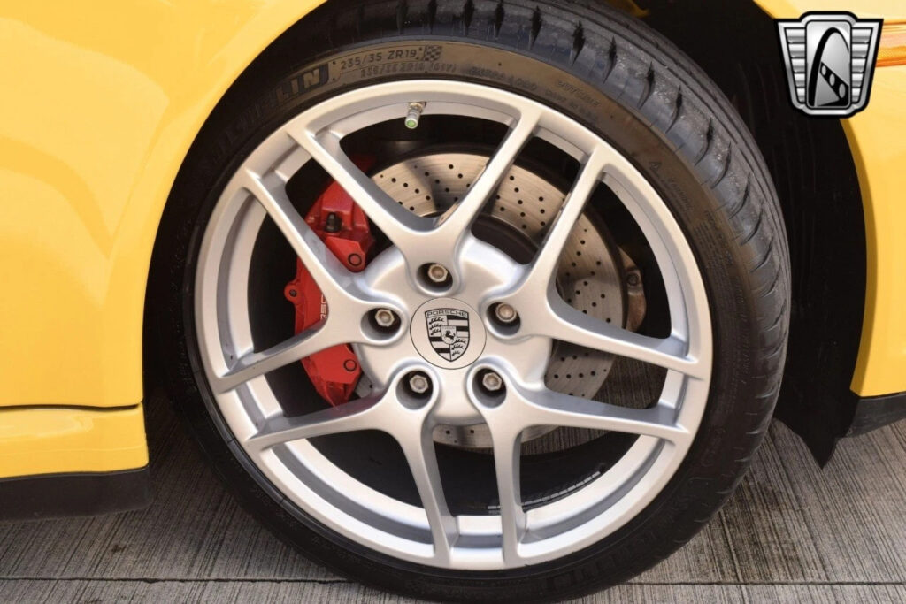 Yellow 2009 Porsche 911 Coupe 3.8 Liter