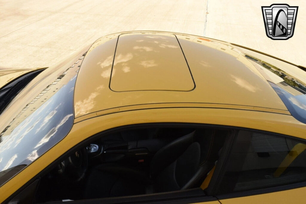 Yellow 2009 Porsche 911 Coupe 3.8 Liter