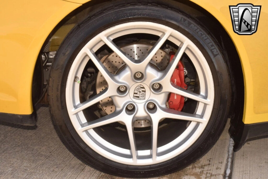 Yellow 2009 Porsche 911 Coupe 3.8 Liter